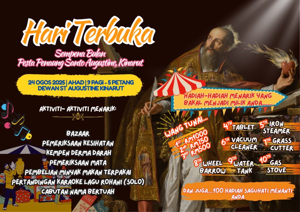 Hari Terbuka sempena Bulan Pesta Penaung St Augustine Kinarut 2025
