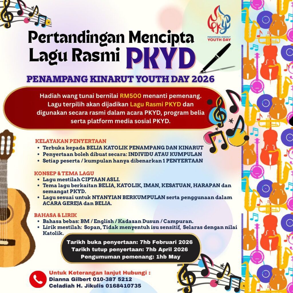 🎶 PERTANDINGAN MENCIPTA LAGU RASMI PKYD 2026 🎶